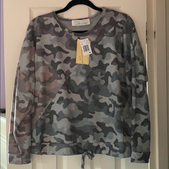 vintage havana camo sweatshirt